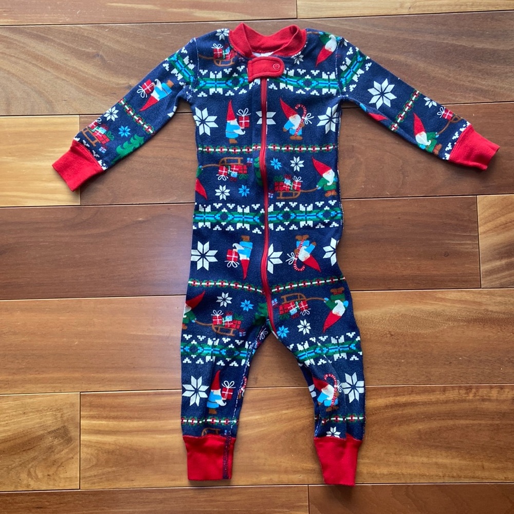 Hanna Andersson Holiday Elves Gnomes Zippy 18-24m 80cm